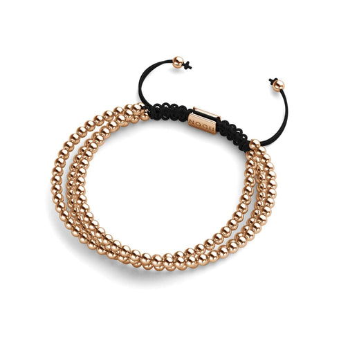 Dreifaltigkeit | Roségold | Dreireihiges Armband